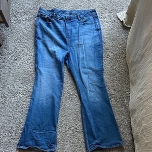 Old Navy Women's Classic Blue Flare Jeans